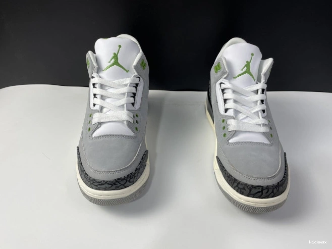 Rep MAX Retro Jordan 136064-006 3 Air Chlorophyll 0813